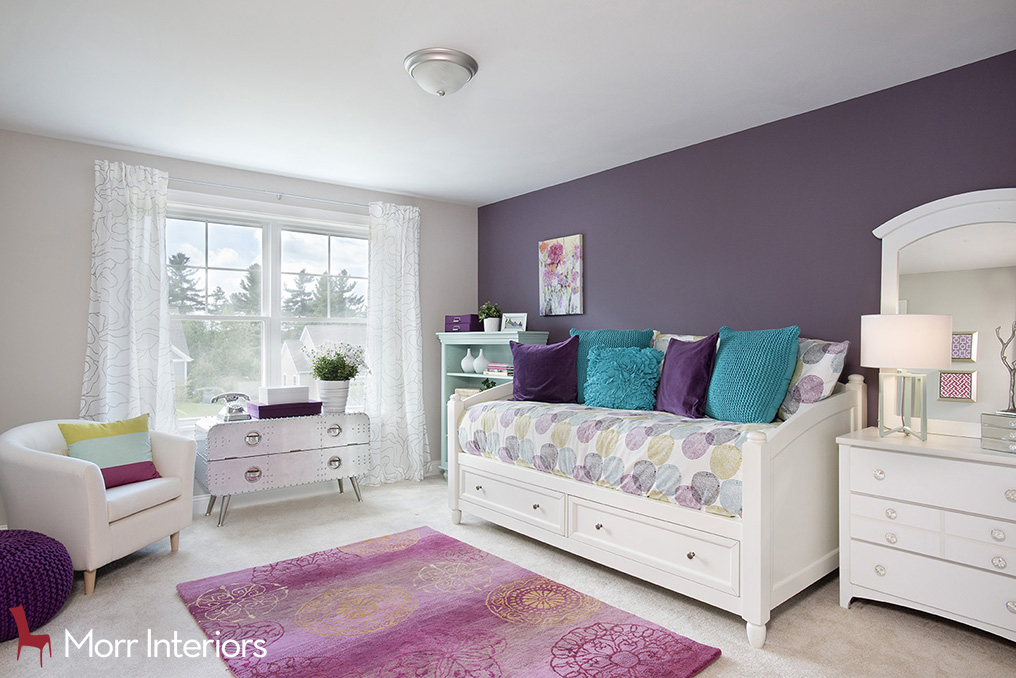 Monis Farm Estates - Smithfield Model, Nashua NH Girl's Bedroom