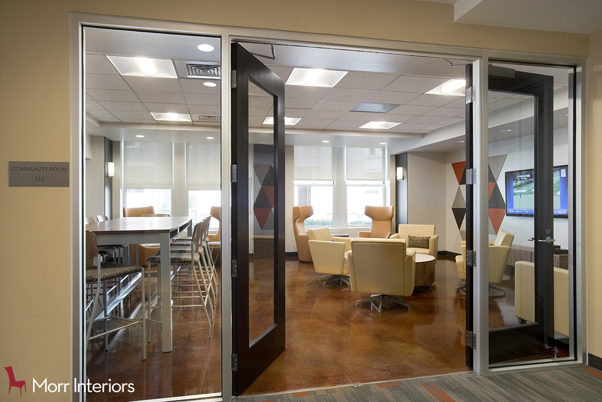 Mezzo Design Lofts Community Room Entrance